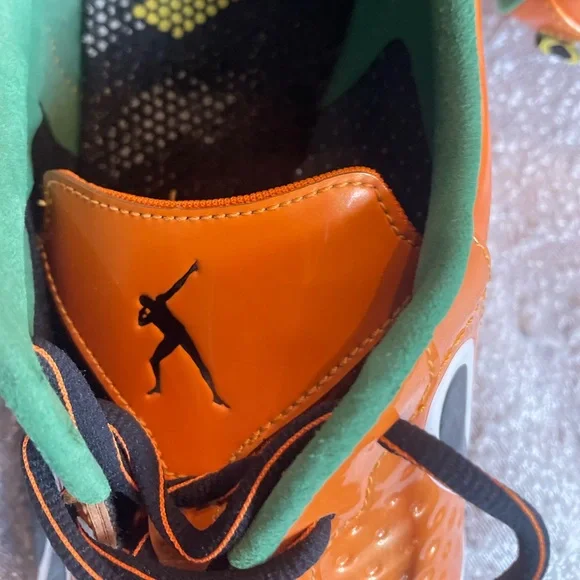2010 PUMA Usain Bolt Orange, Yaams Running‎ Shoes Men's RARE US 10.5 - Picture 6 of 14